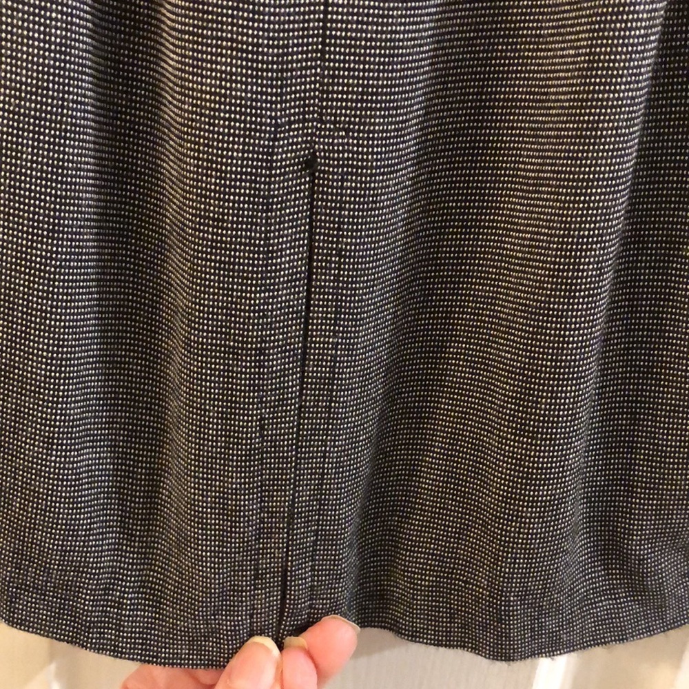 Beautiful Vintage Just Maggie Houndstooth Skirt w/Belt - Picture 5 of 5